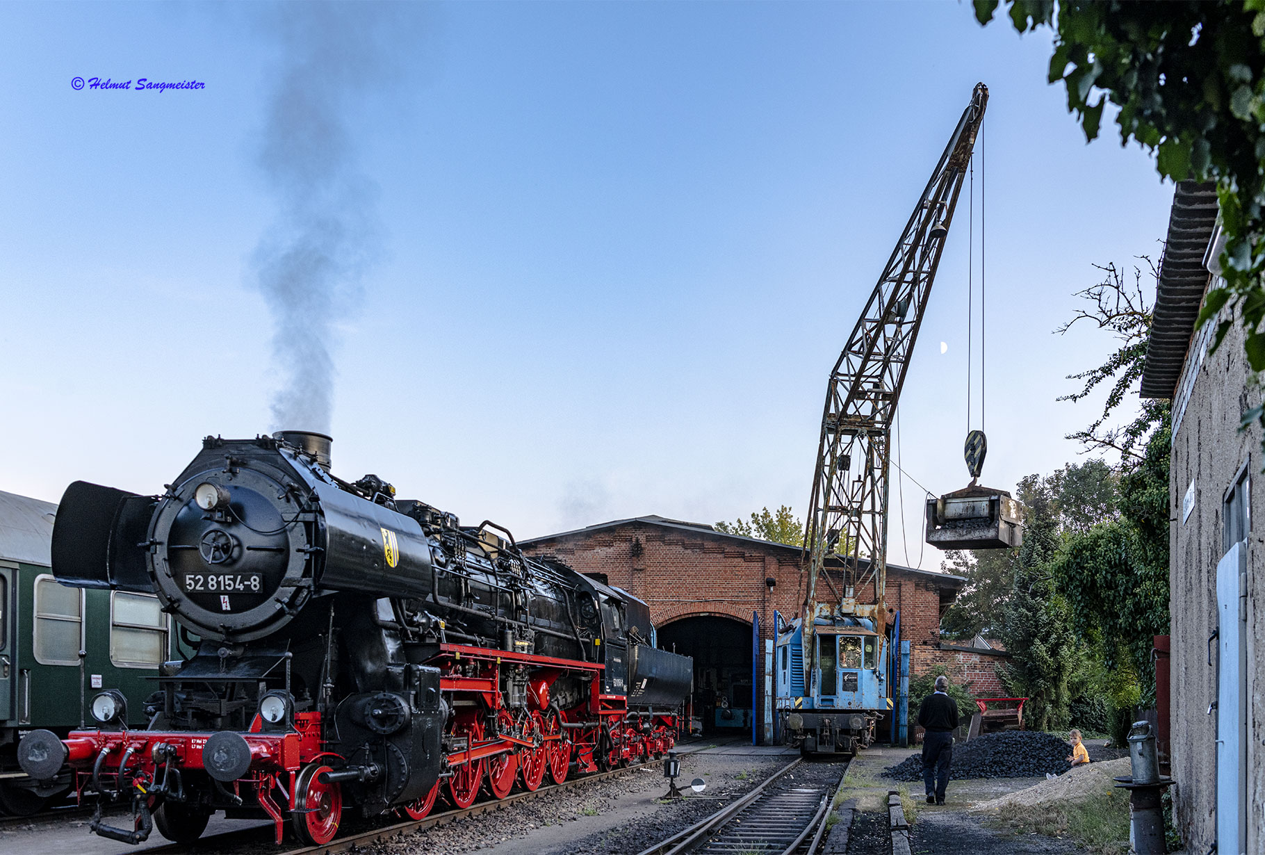 Dampflokomotive 52 8154-8 (betriebsfähig)